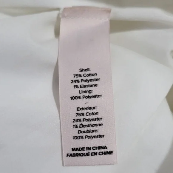 $395 Unworn Cinq A Sept Khloe White Denim Blazer - Picture 10 of 10